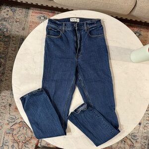 Abercrombie & Fitch /the 90s Slim straight ultra high-rise